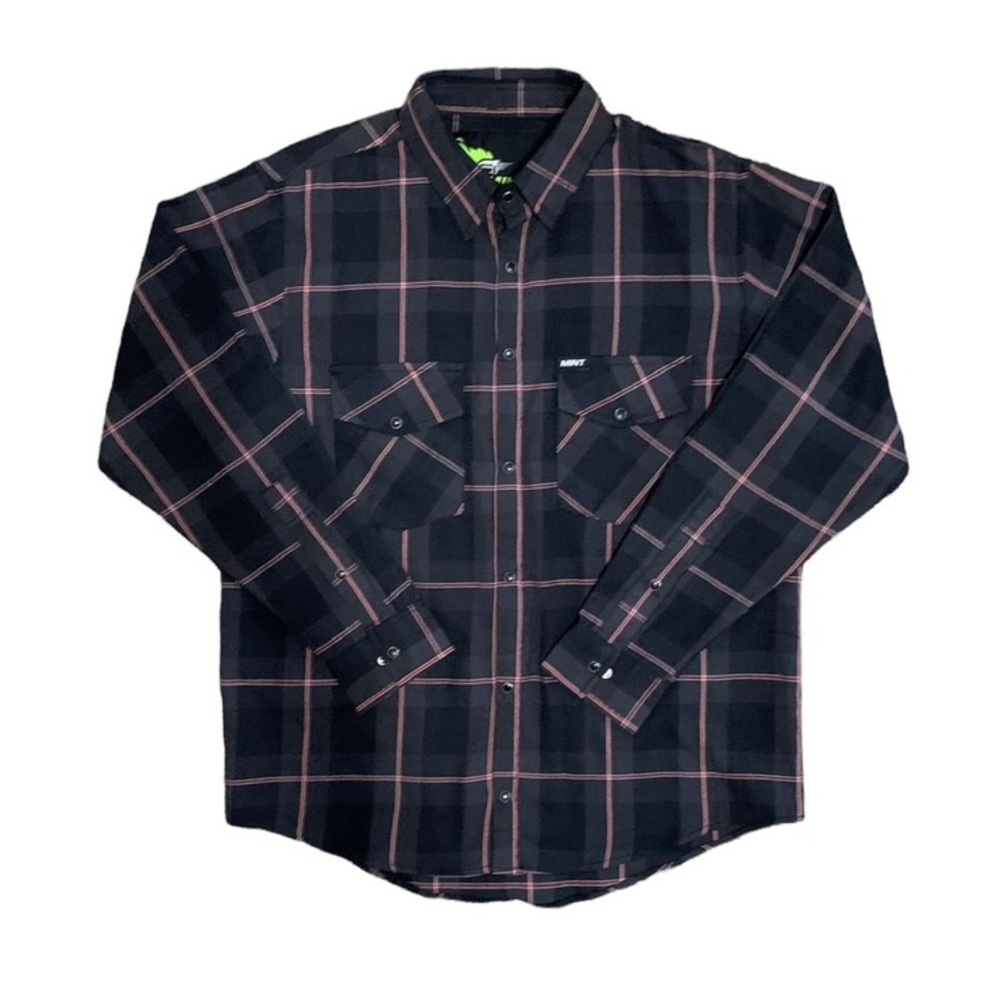 NWT Mint Speed Shop Flannel